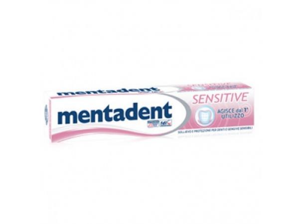 toothpaste mentadent sensitive ml.75